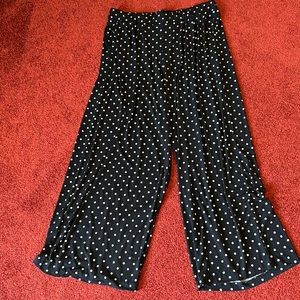 Torrid Polka Dot Size 2 Wide Leg Pants